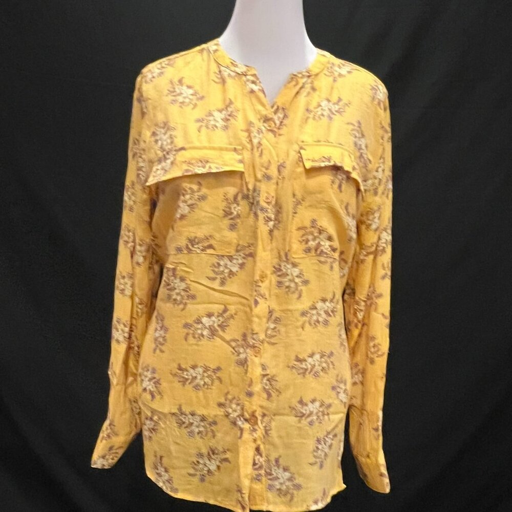 Lightweight Floral Print Blouse